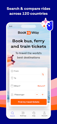 Bookaway: Bus Train & Ferry